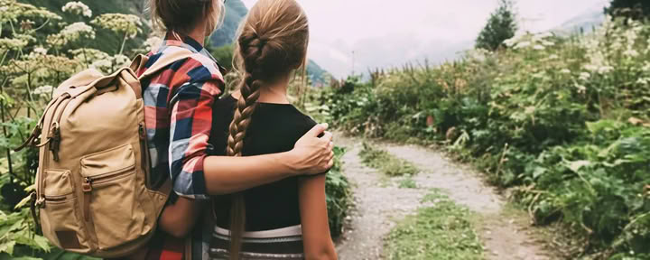 Ritiro avventura di yoga per madre e figlia