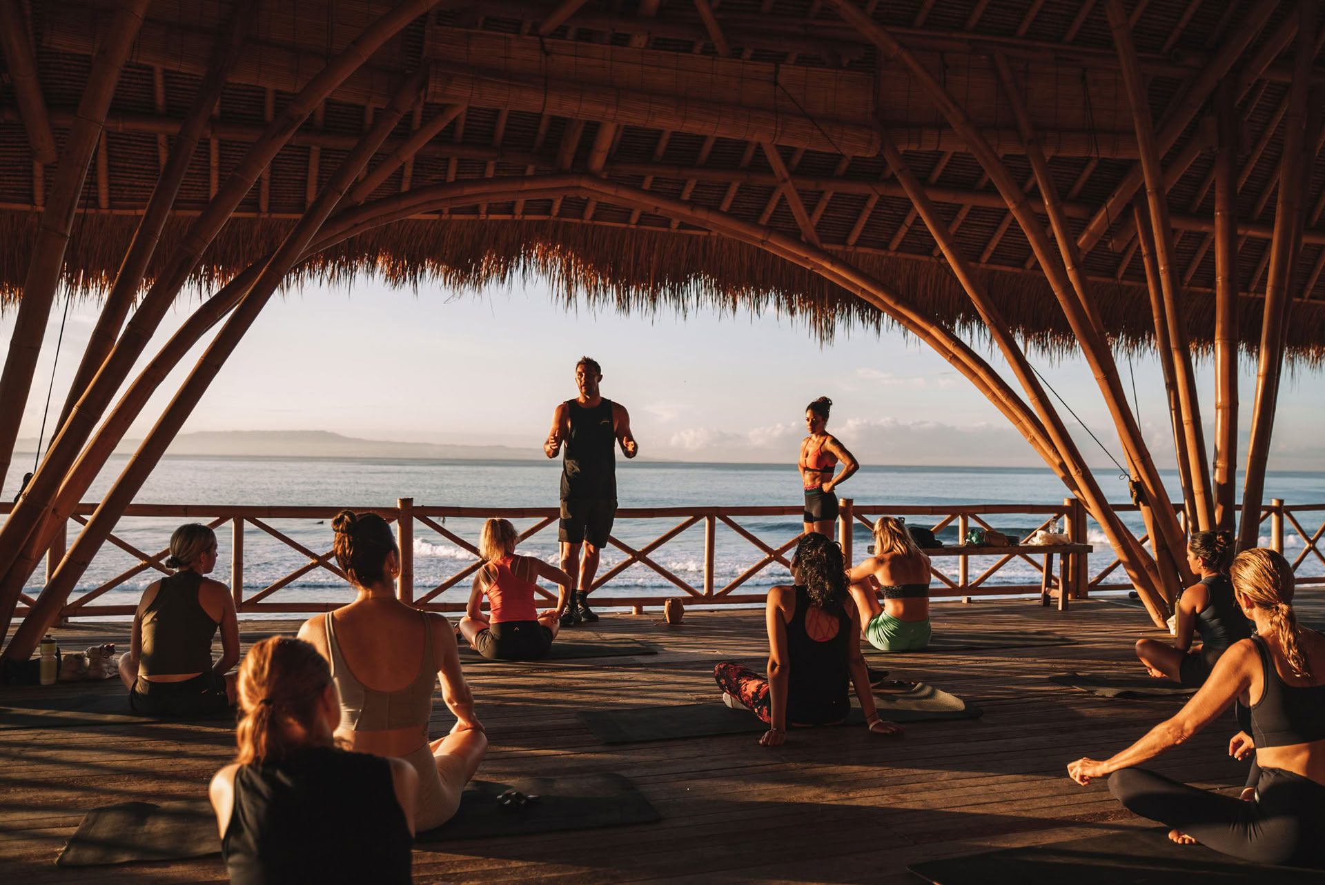 Lezioni di yoga, fitness e pilates