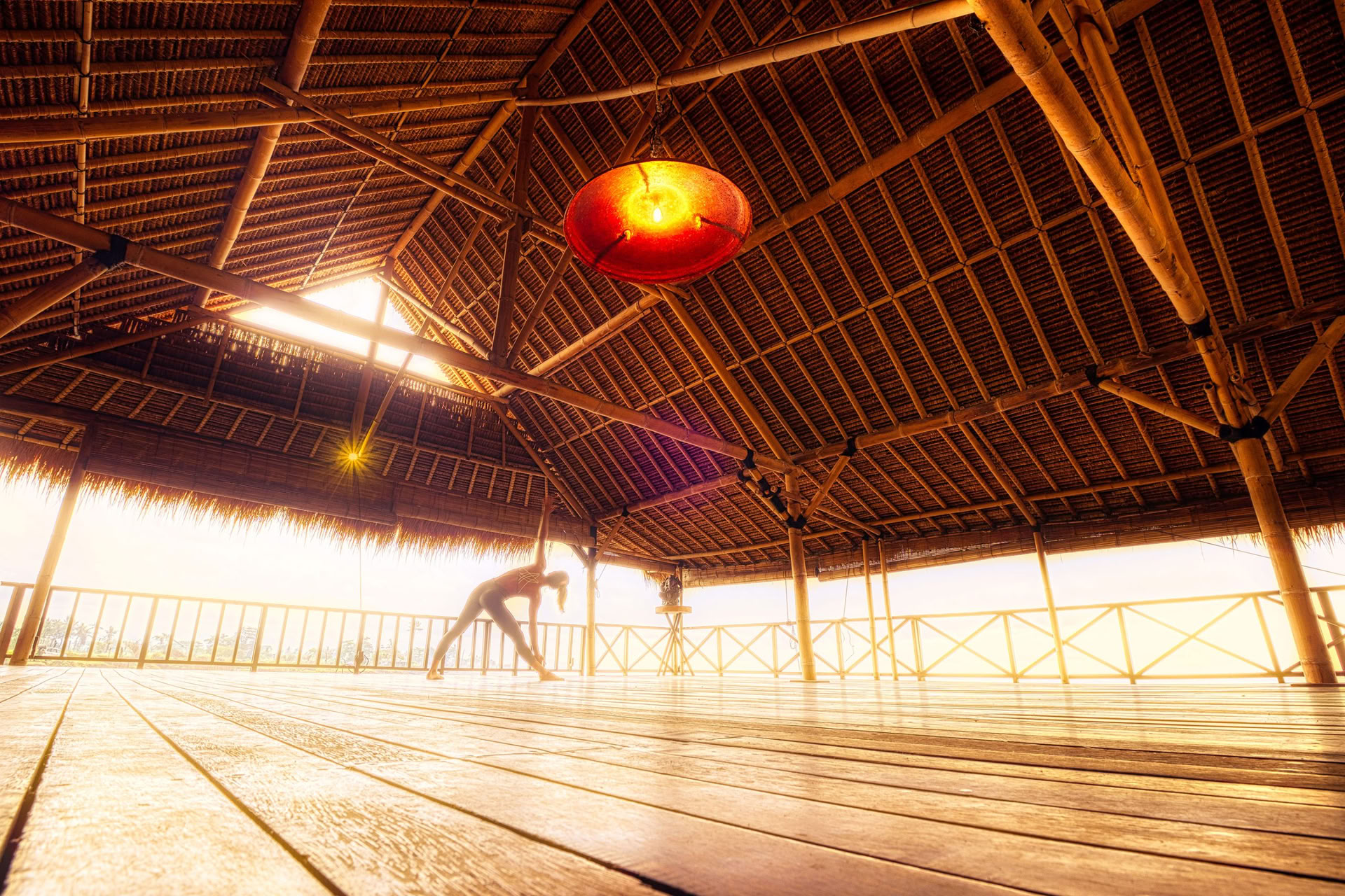 Lezioni di yoga, fitness e pilates