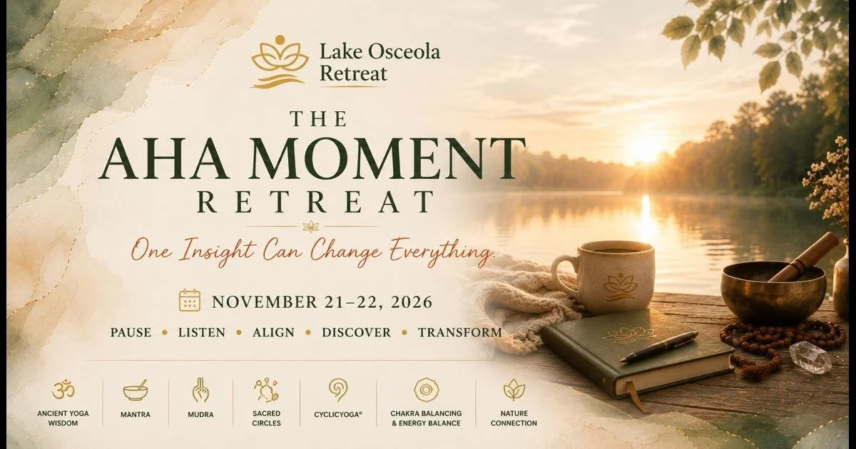 Il ritiro del momento aha — Ritiro sul Lago Osceola