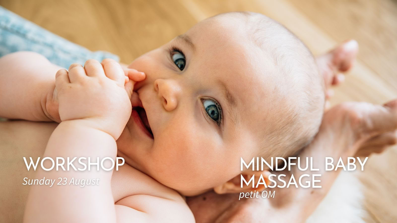 Workshop "petit OM" di massaggio consapevole per neonati (1,5 ore)