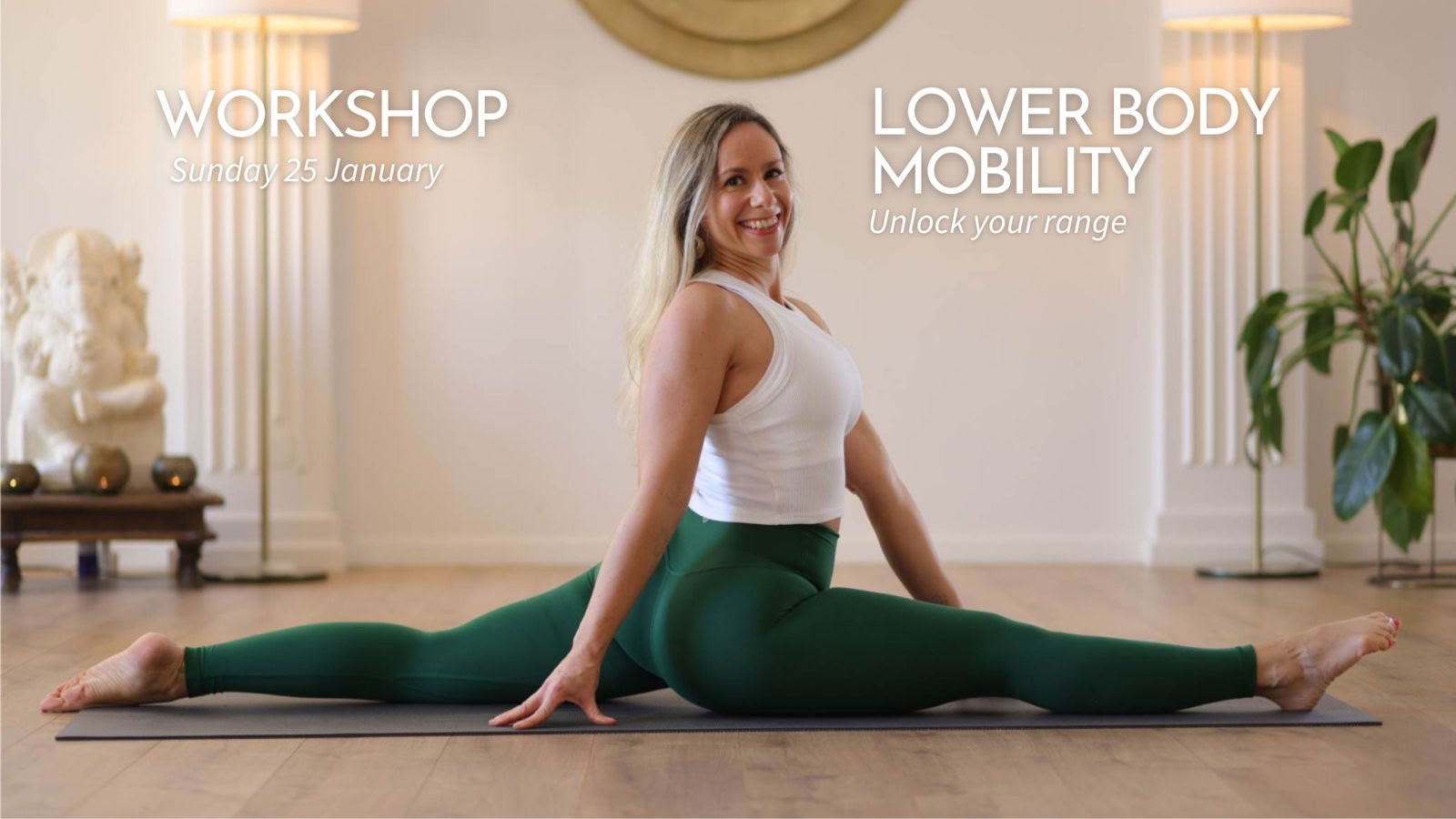 WORKSHOP: Sblocca la tua ampiezza: mobilità della parte inferiore del corpo