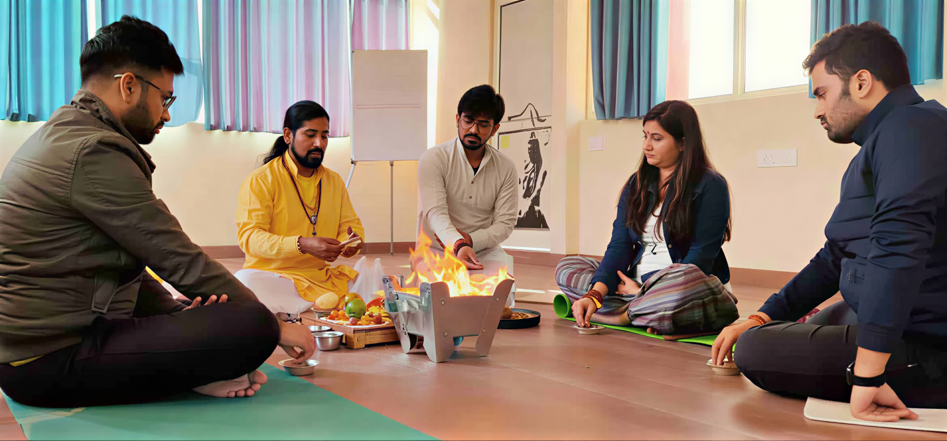 Ritiro di meditazione silenziosa in India