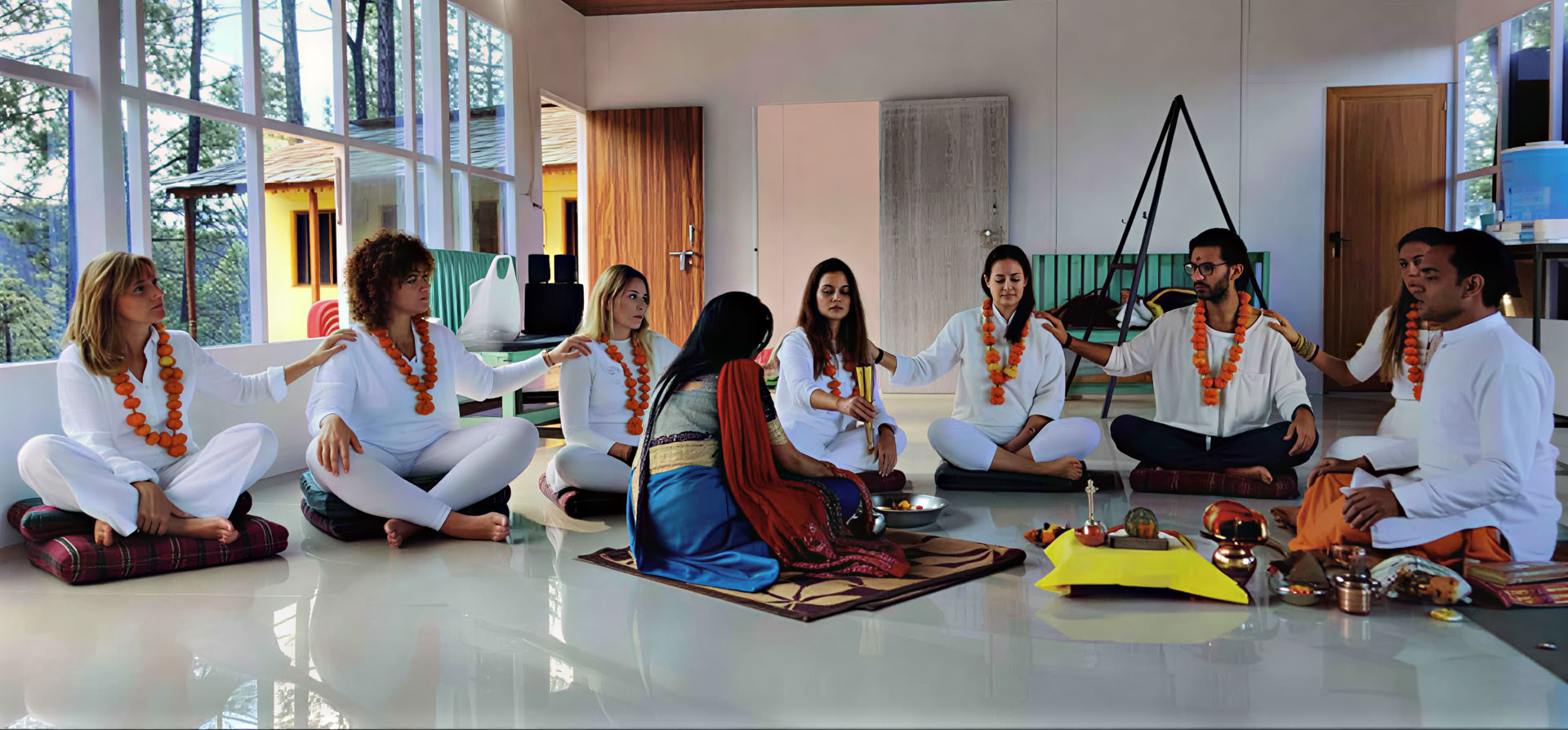 Ritiro di meditazione di Kundalini Yoga in India