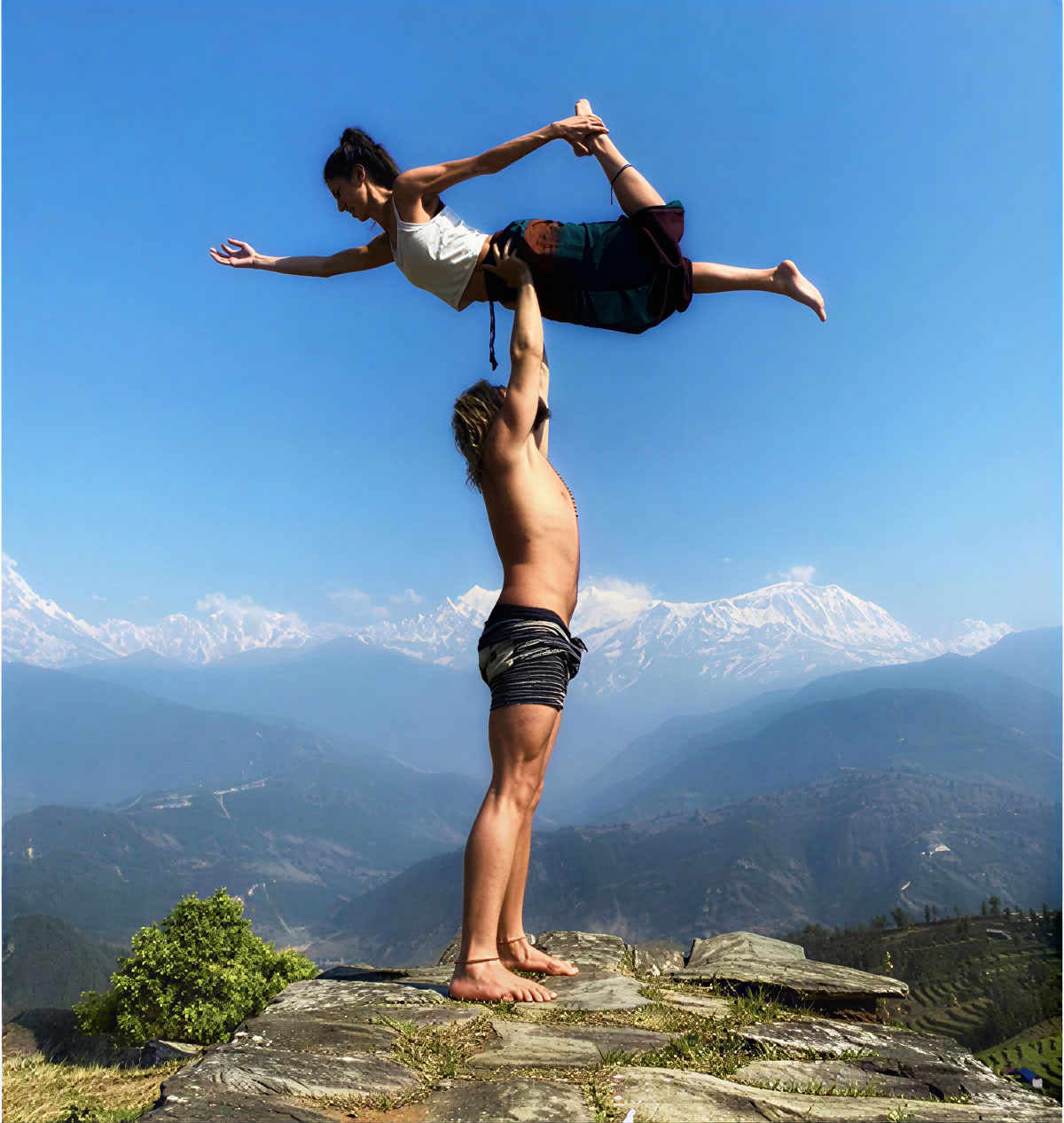 Corso di yoga aereo