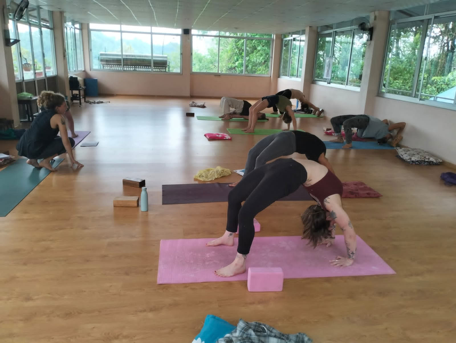 Corso di yoga aereo