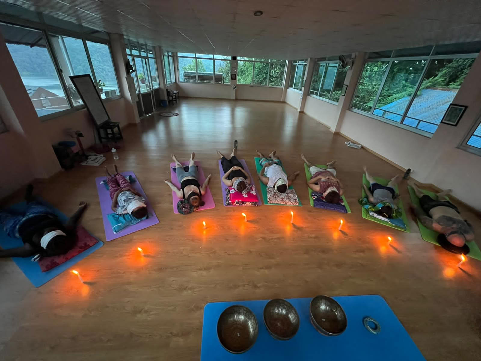Corso di yoga aereo