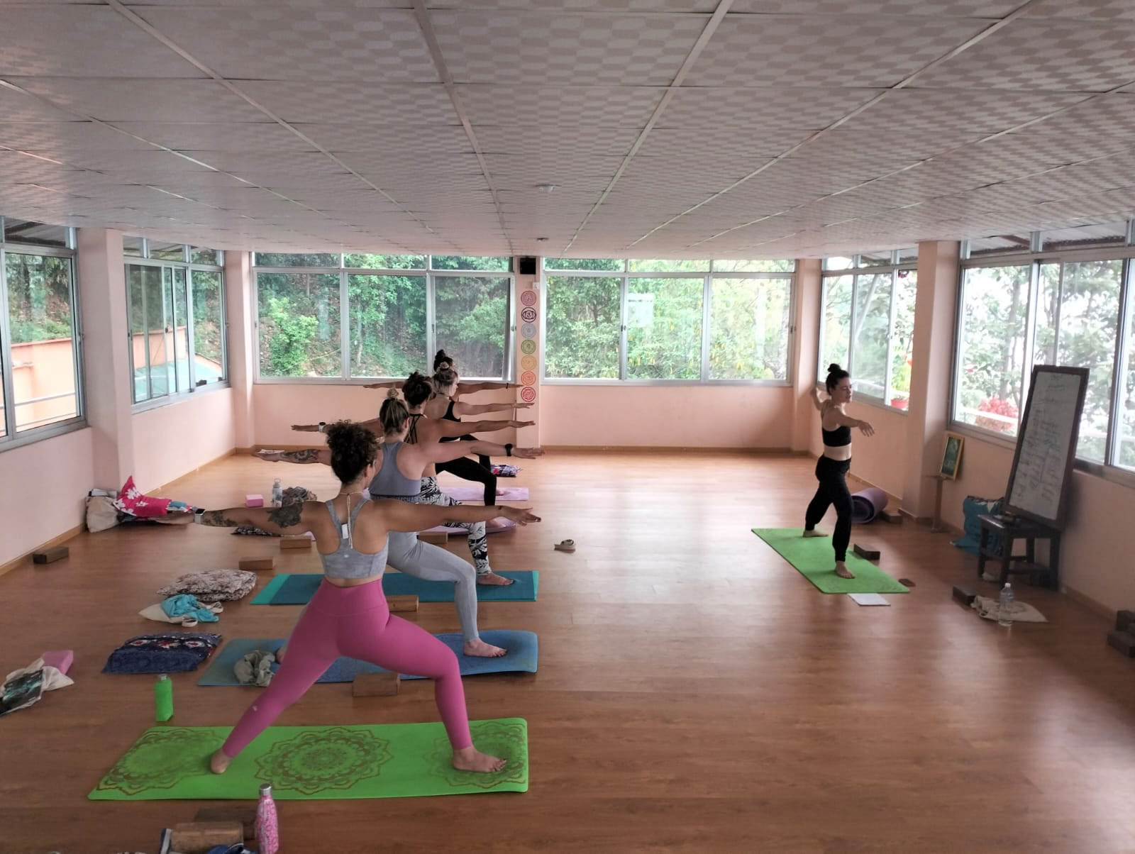 Corso di yoga aereo