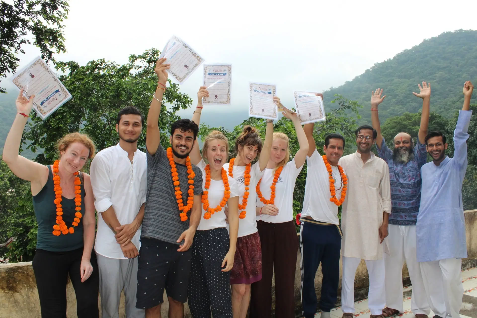 Formazione per insegnanti di meditazione a Rishikesh, India