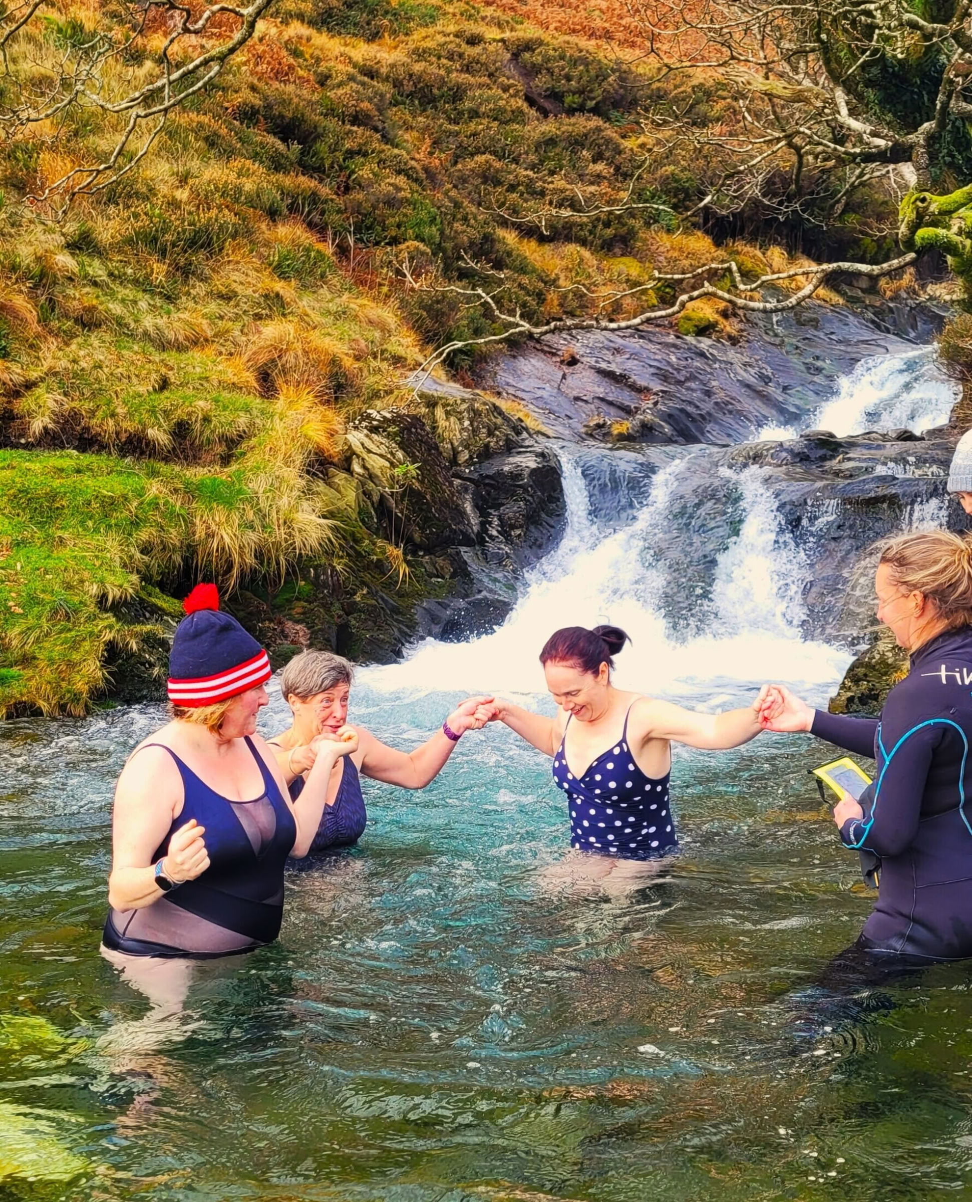 Programma di nuoto in acque libere invernale