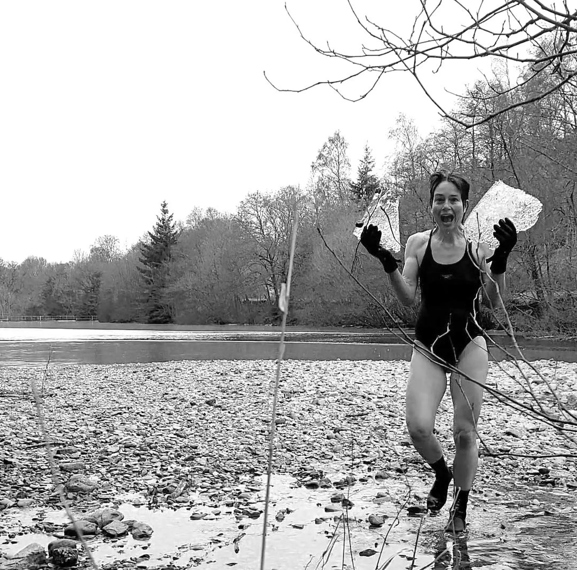 Programma di nuoto in acque libere invernale