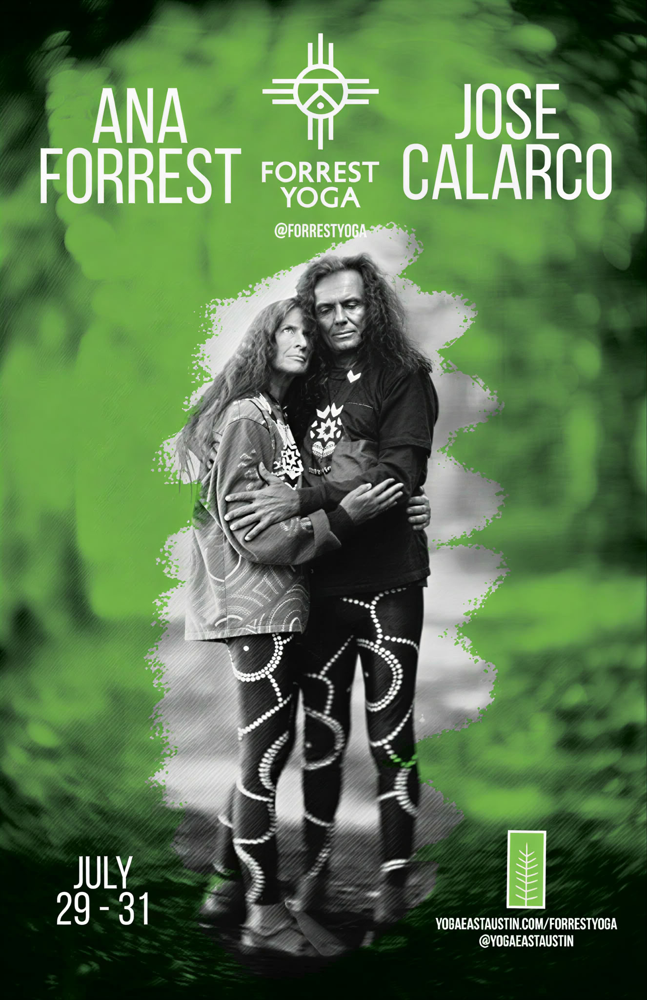 Ana Forrest e Jose Calarco