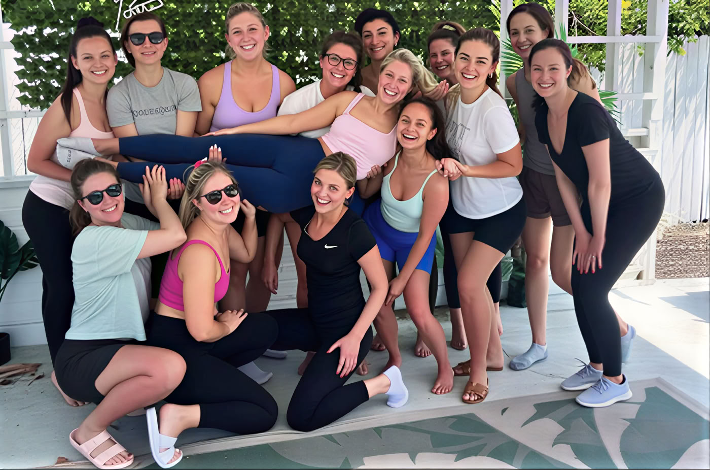 Yoga in spiaggia