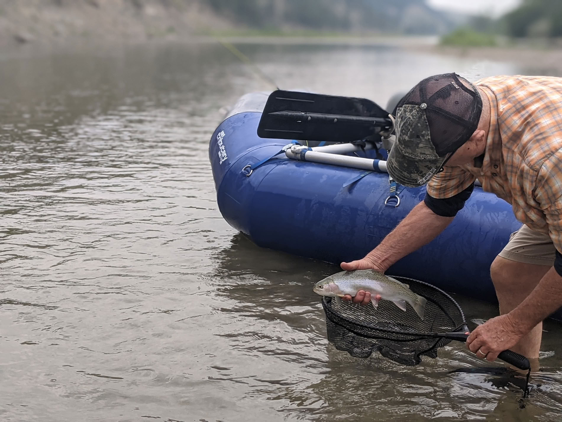 Gruppi Privati di Piccoli Gruppi di Pesca a Mosca Guidata sul Torrente con Eastslope Adventures