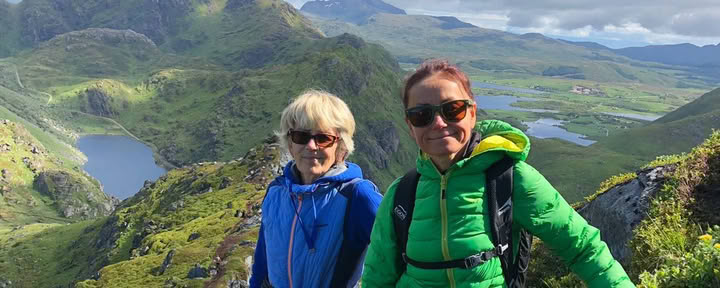 Ritiro escursionistico per sole donne nella spettacolare Norvegia - 7 giorni