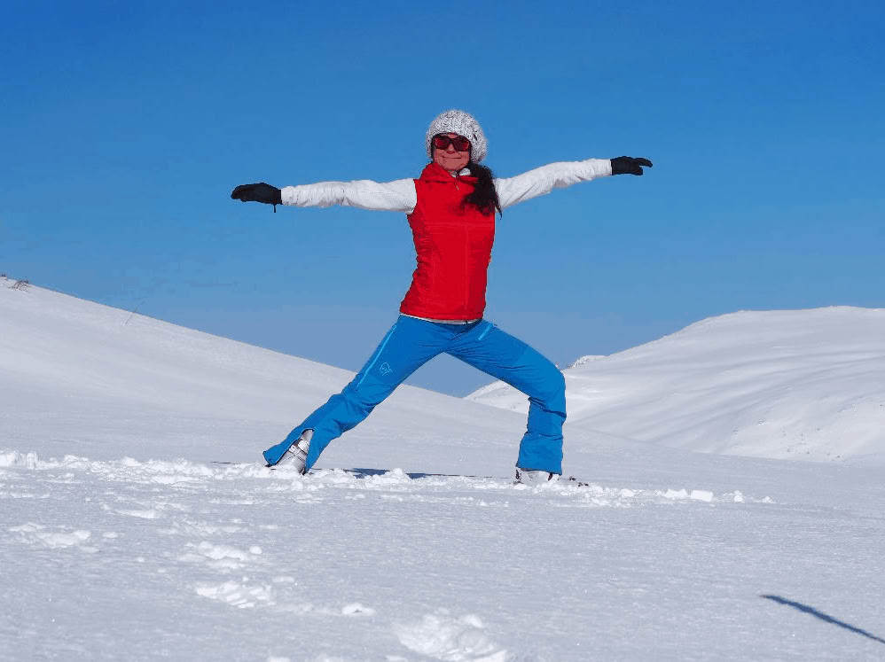 Ritiro di yoga invernale nelle Dolomiti italiane