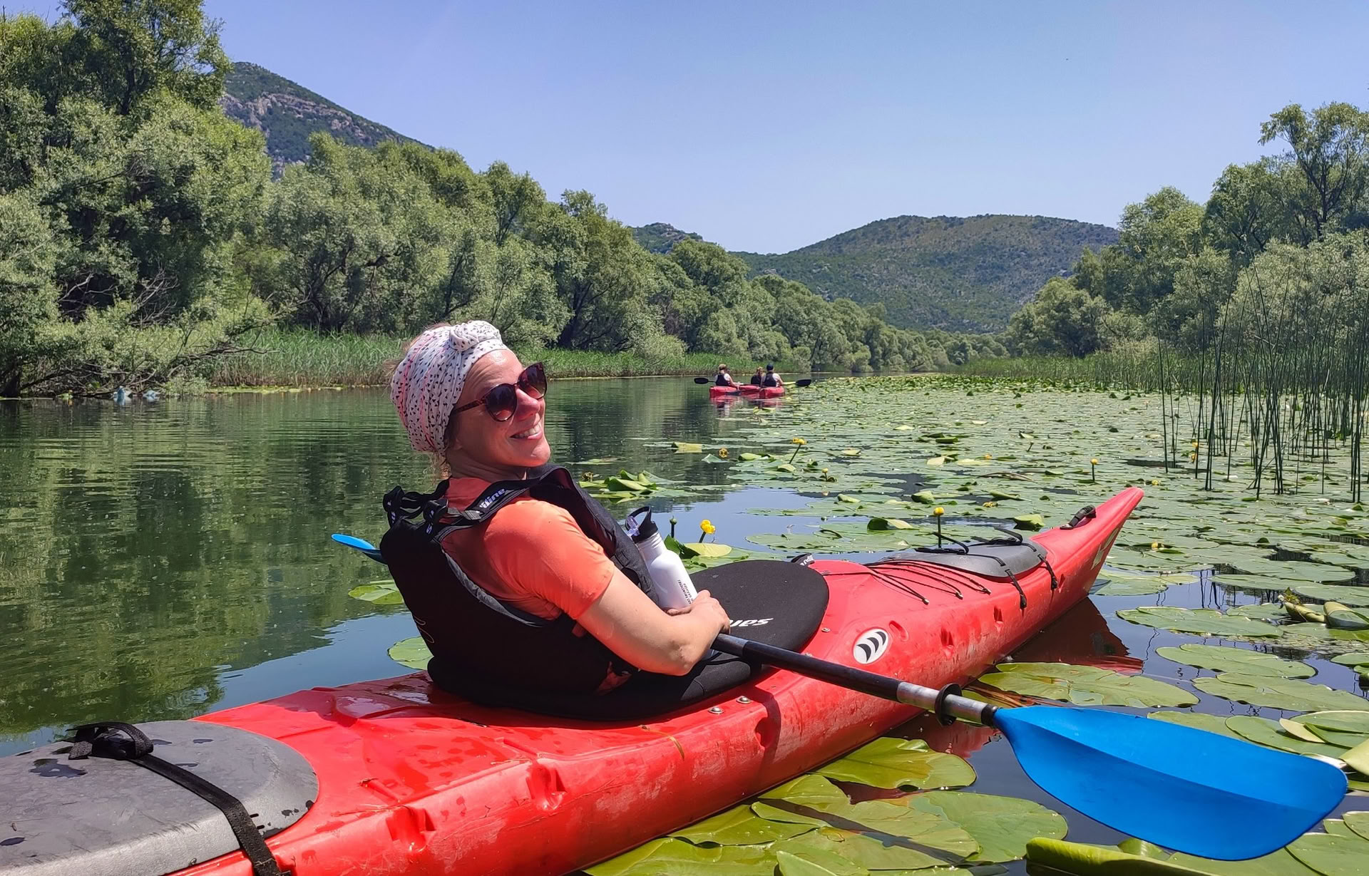 Vacanza in kayak di 7 giorni, Lago di Scutari
