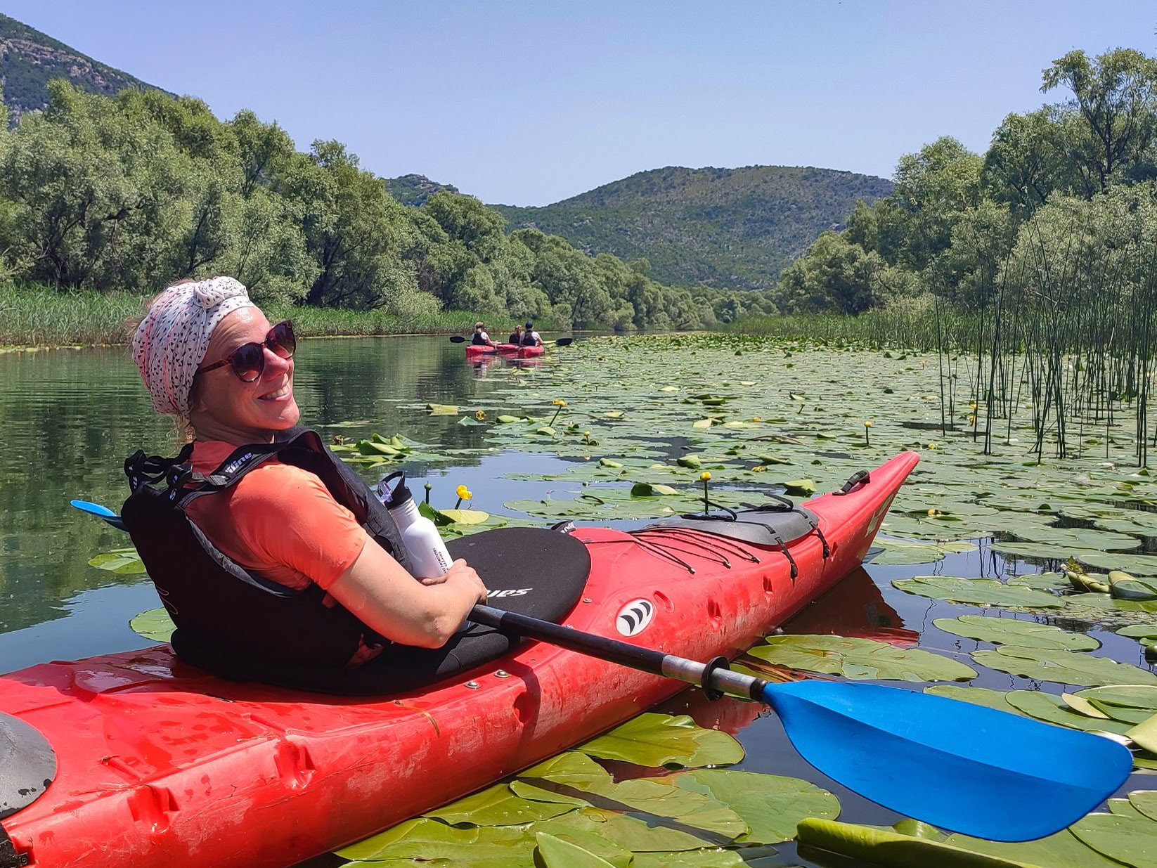 Vacanza in kayak di 7 giorni, Lago di Scutari
