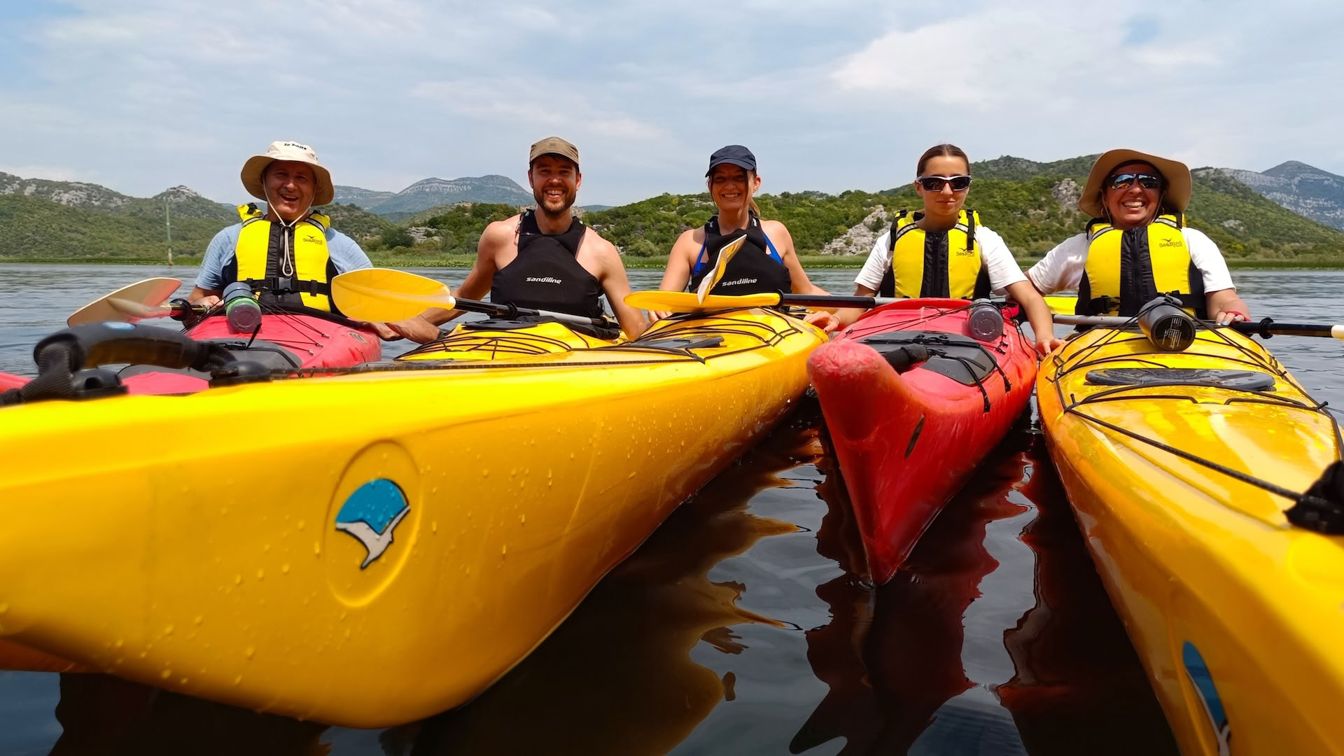 Vacanza in kayak di 7 giorni, Lago di Scutari