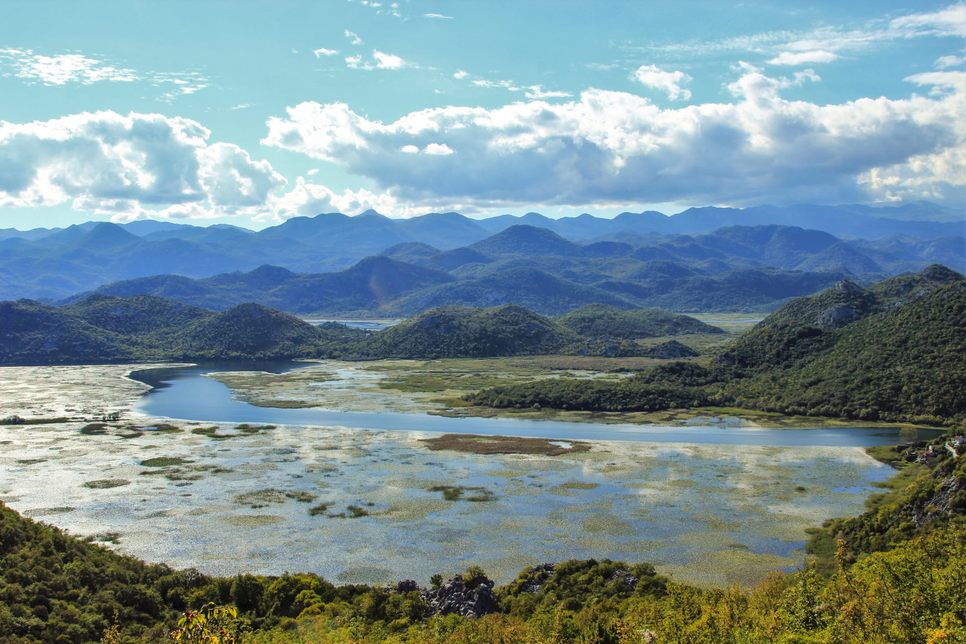 Vacanza in kayak di 7 giorni, Lago di Scutari