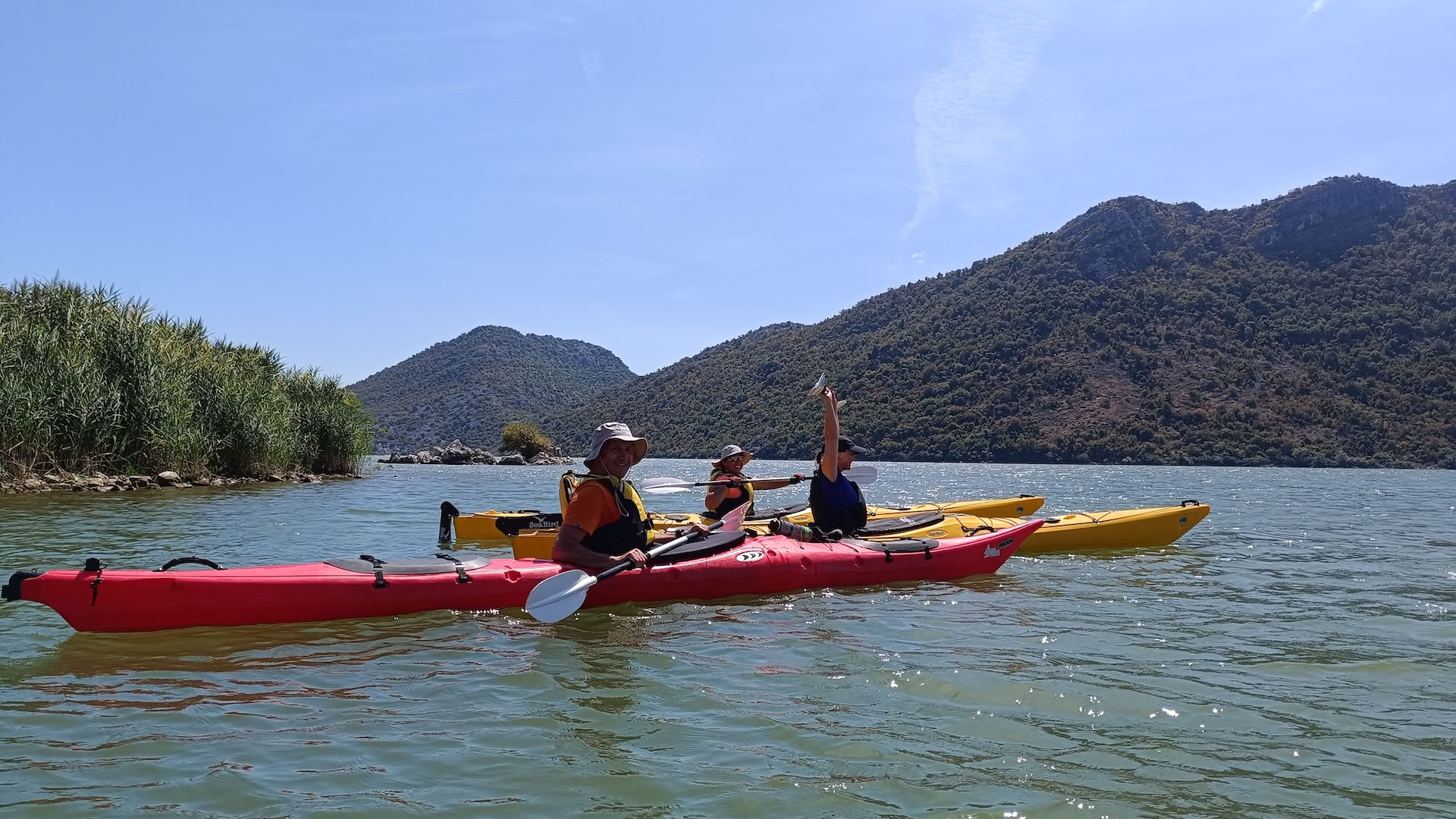 Vacanza in kayak di 7 giorni, Lago di Scutari