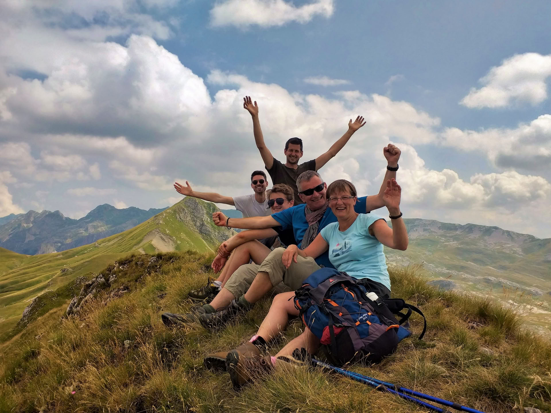 Vacanza di 7 giorni di escursioni in montagna in Montenegro