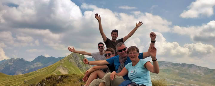 Vacanza di 7 giorni di escursioni in montagna in Montenegro
