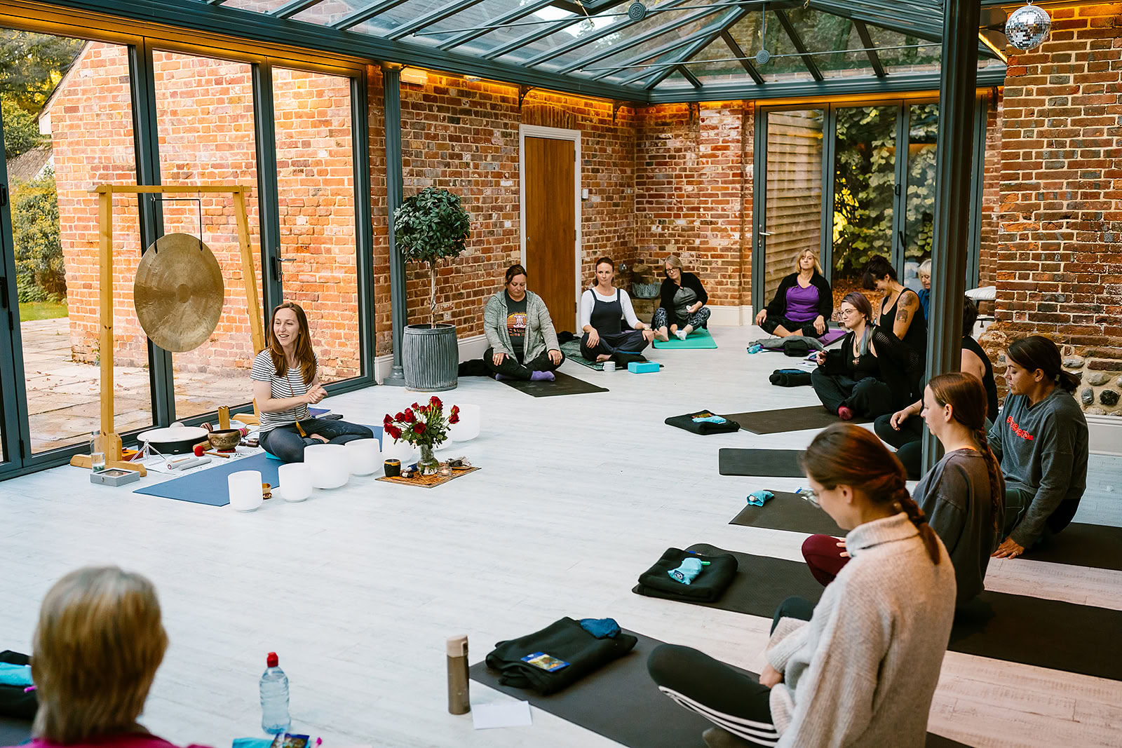 Ritiro residenziale breve di formazione per insegnanti di yoga sulla costa del Norfolk