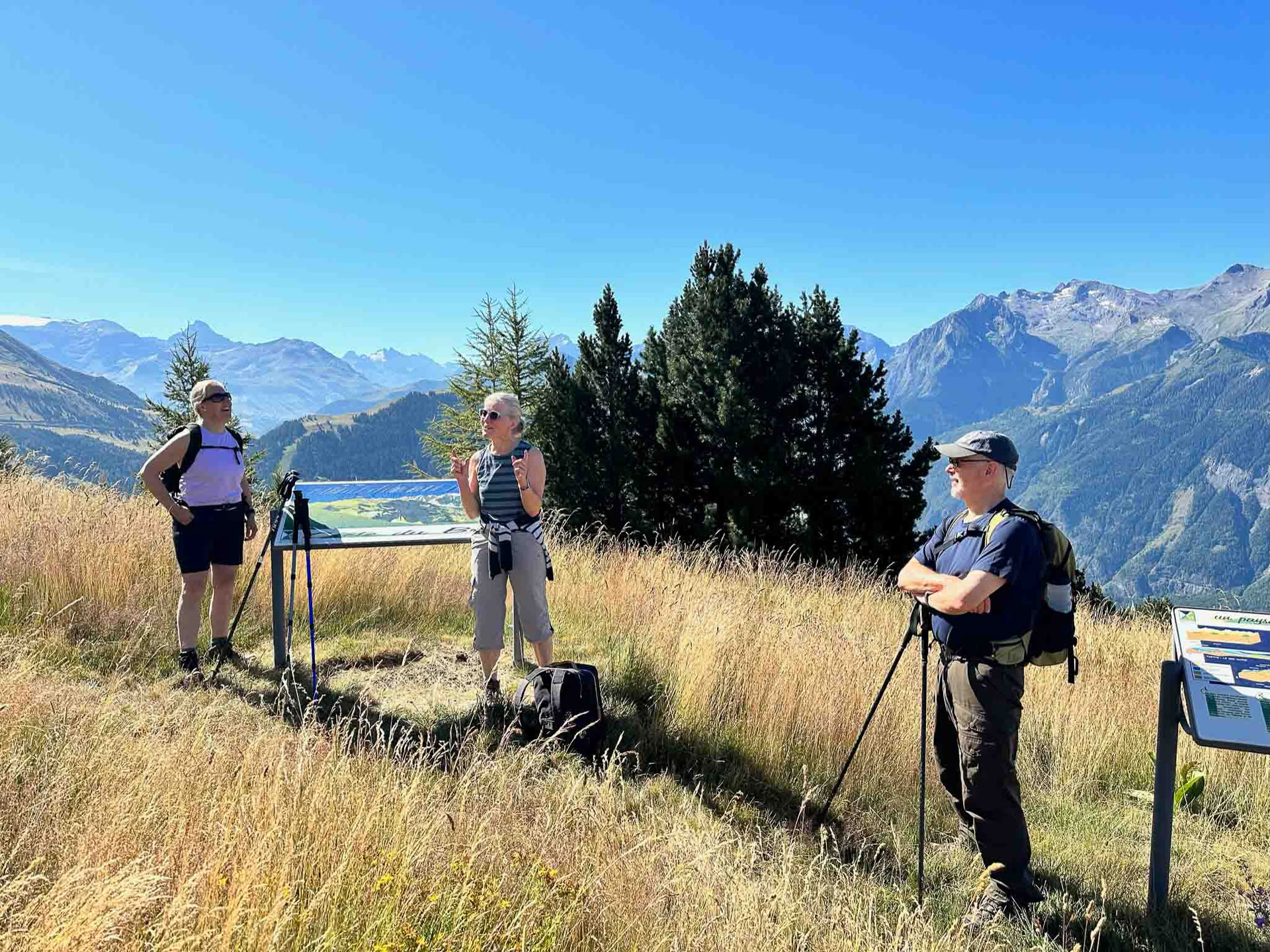 Yoga e camminata in Francia