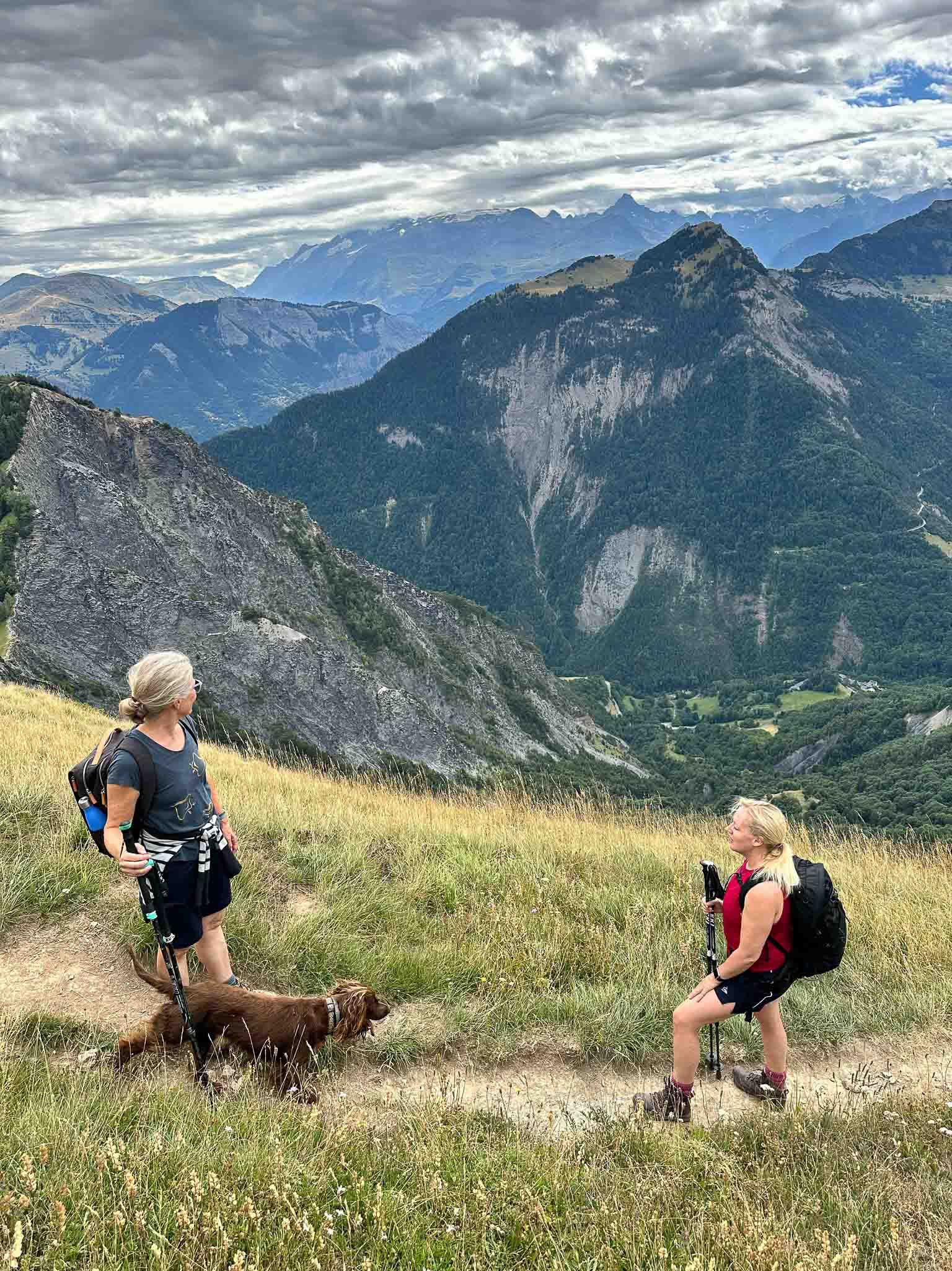 Yoga e camminata in Francia