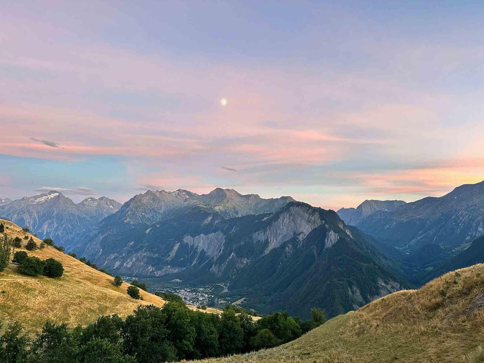 Yoga e camminata in Francia