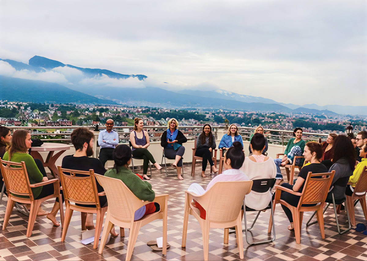 1 settimana di yoga therapy in Nepal
