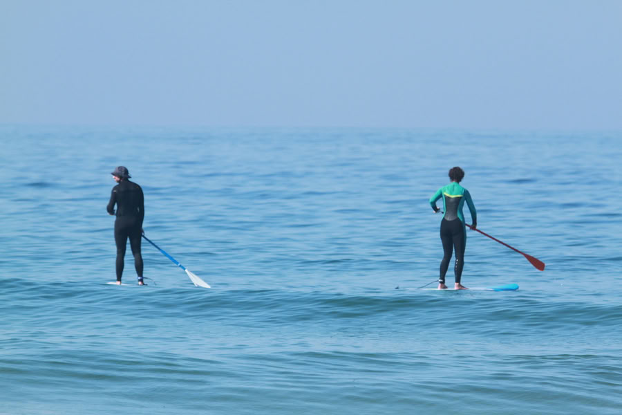 Surf in piedi e yoga
