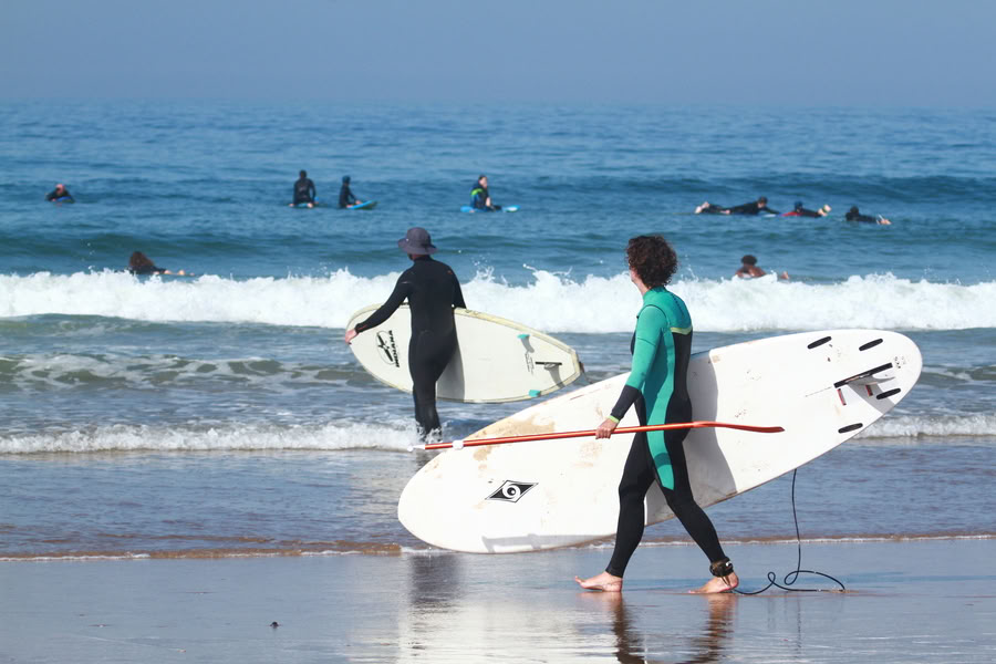 Surf in piedi e yoga