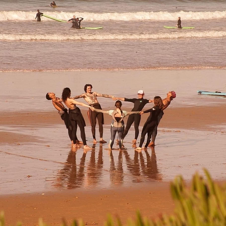 Surf in piedi e yoga
