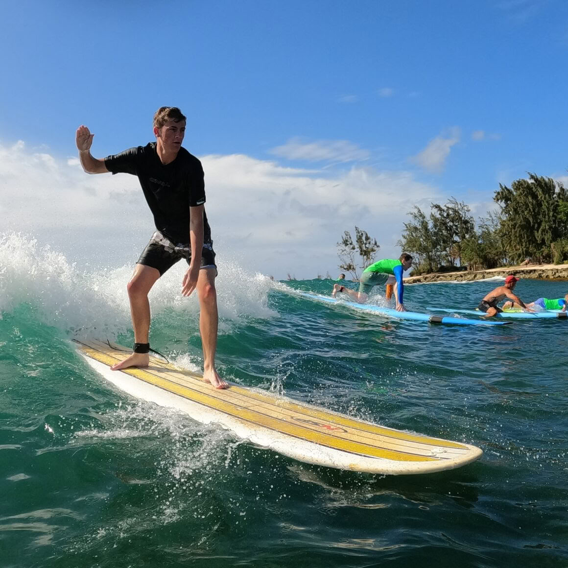 Ritiro breve di surf e yoga
