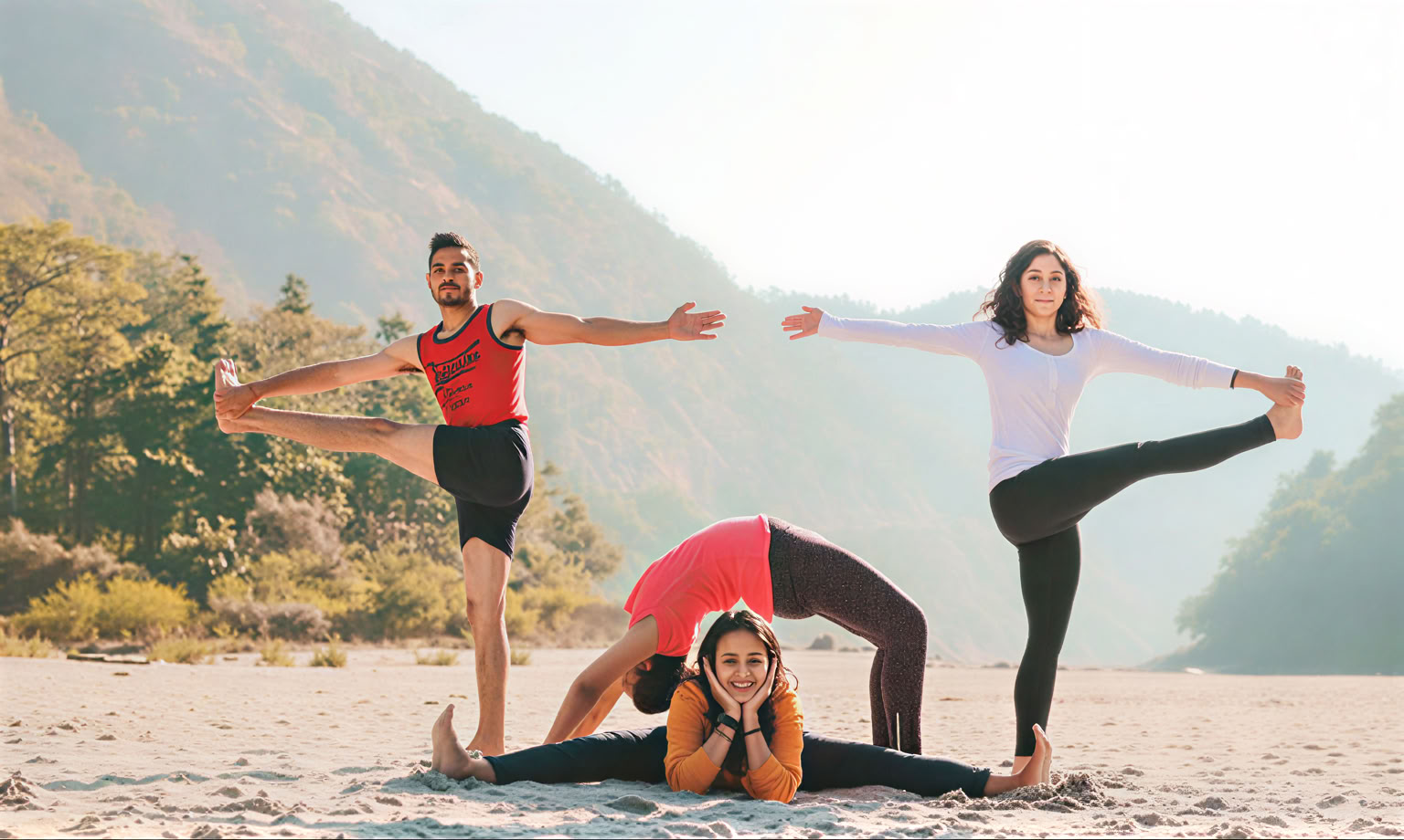 Formazione Insegnanti di Aerial Yoga a Rishikesh, India