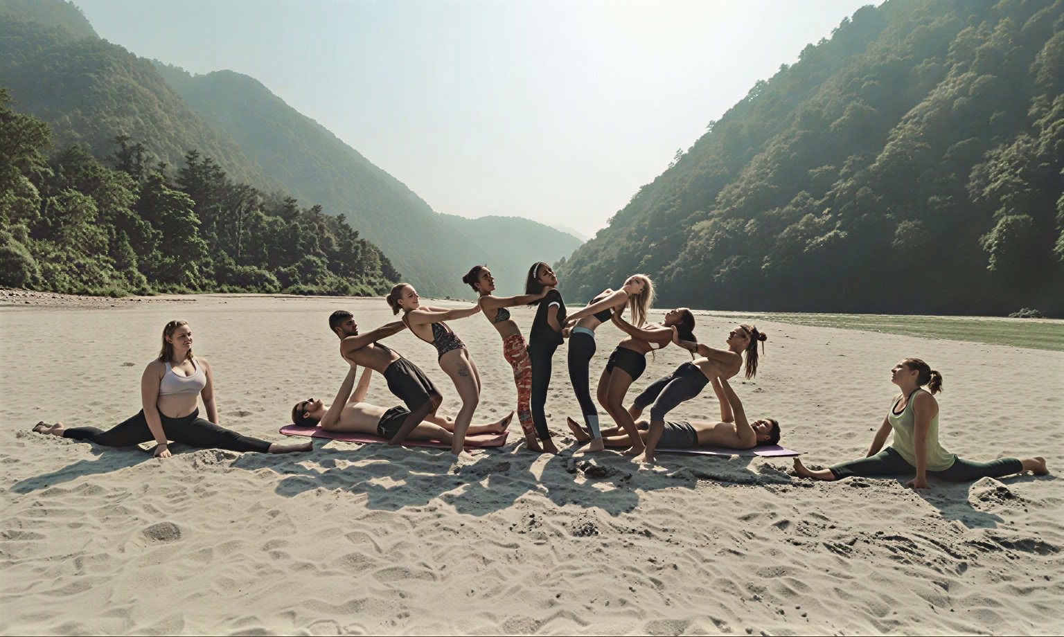 Formazione Insegnanti di Aerial Yoga a Rishikesh, India