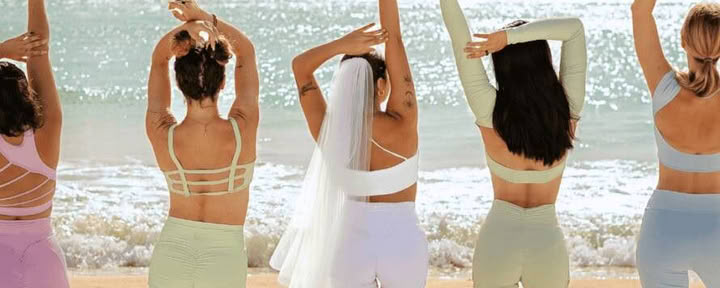 Yoga per addio al nubilato