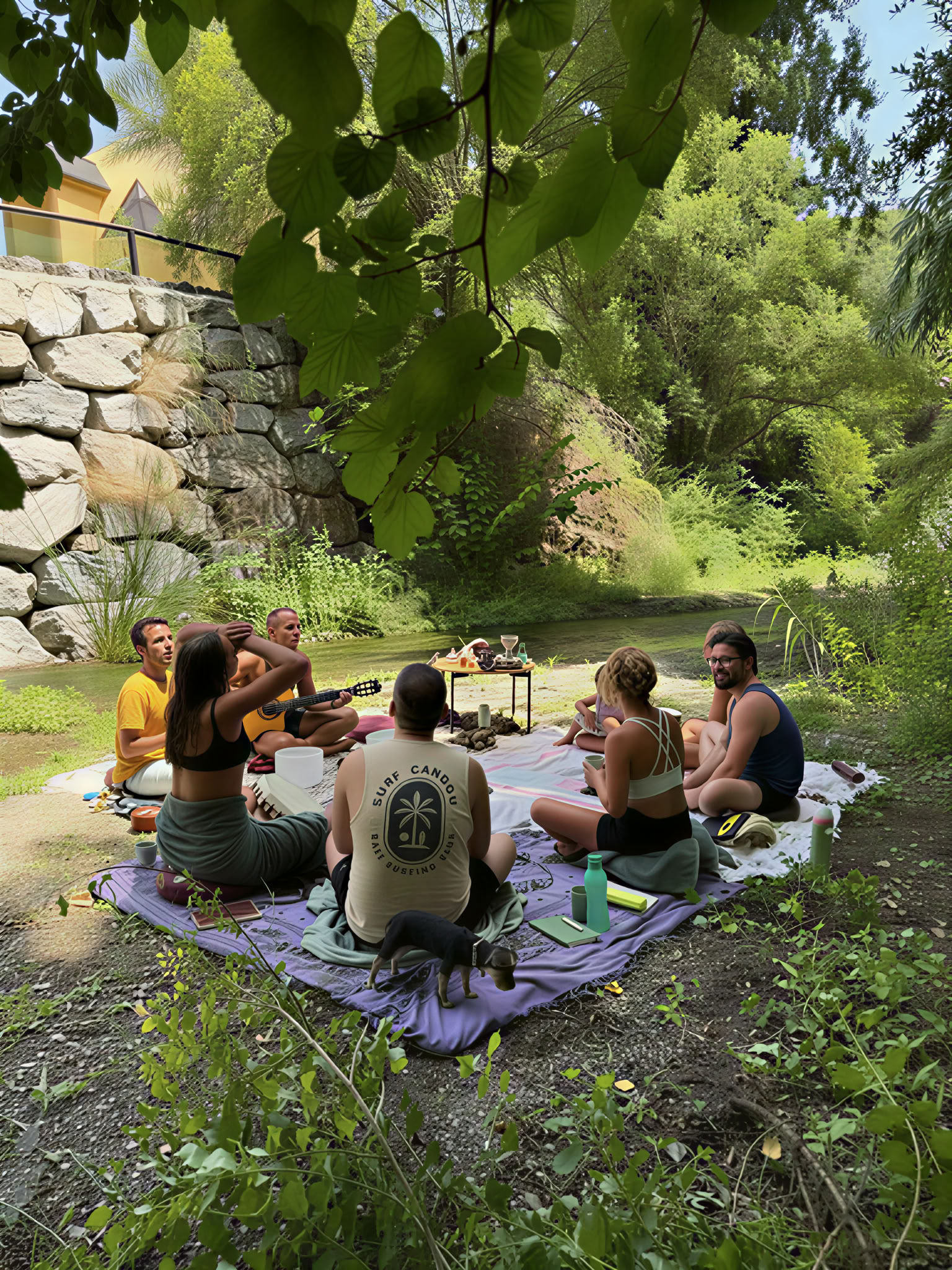 Ritiro olistico integrativo di ayahuasca di 5 giorni, piccolo gruppo con breathwork sciamanico e kambo a Malaga, Spagna