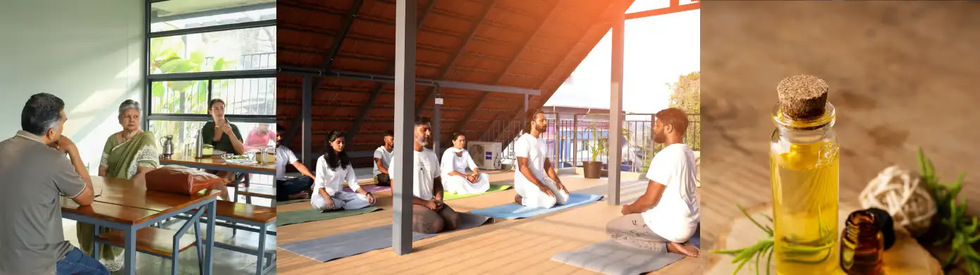 21 giorni Veda Evolve: terapia ayurvedica di benessere e ringiovanimento con yoga e ritiro di yoga