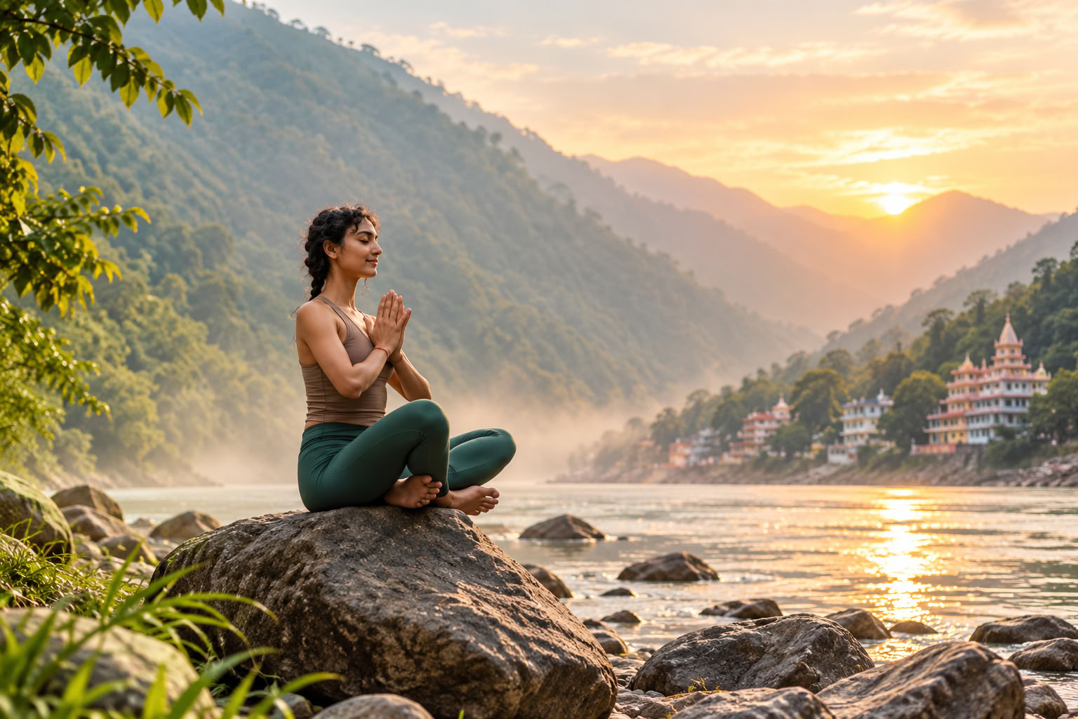 Ritiro di yoga di 3 giorni a Rishikesh
