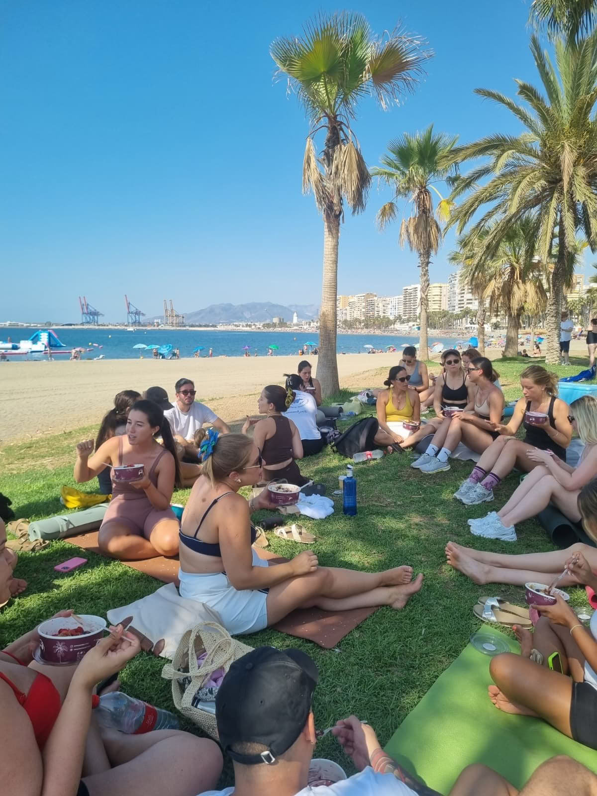 Yoga e Açaí