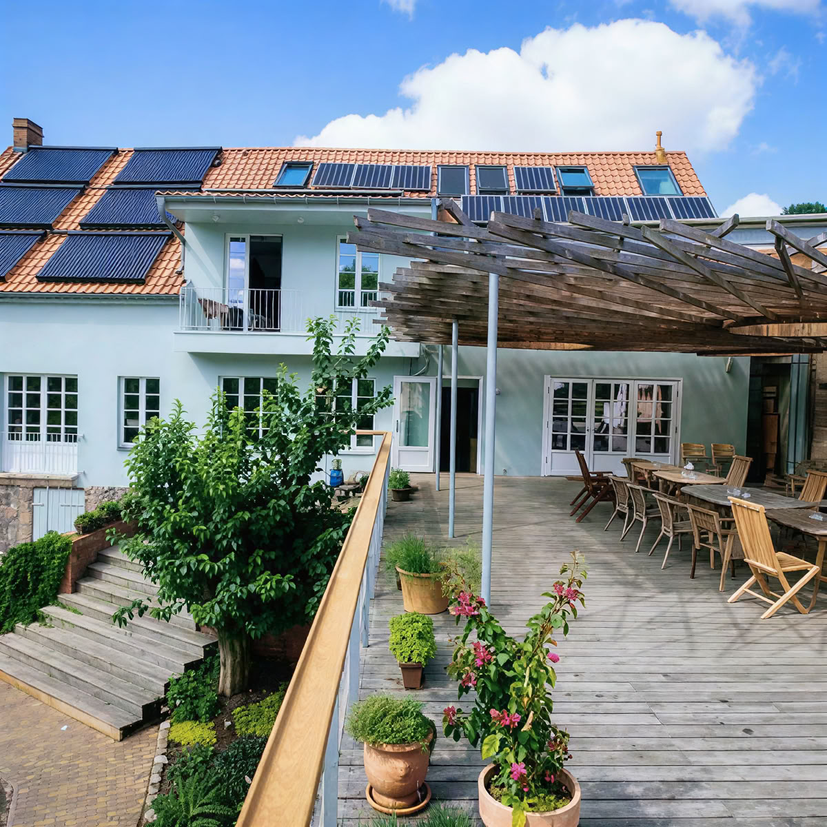 Seminar House Stolzenhagen - Taubenblau