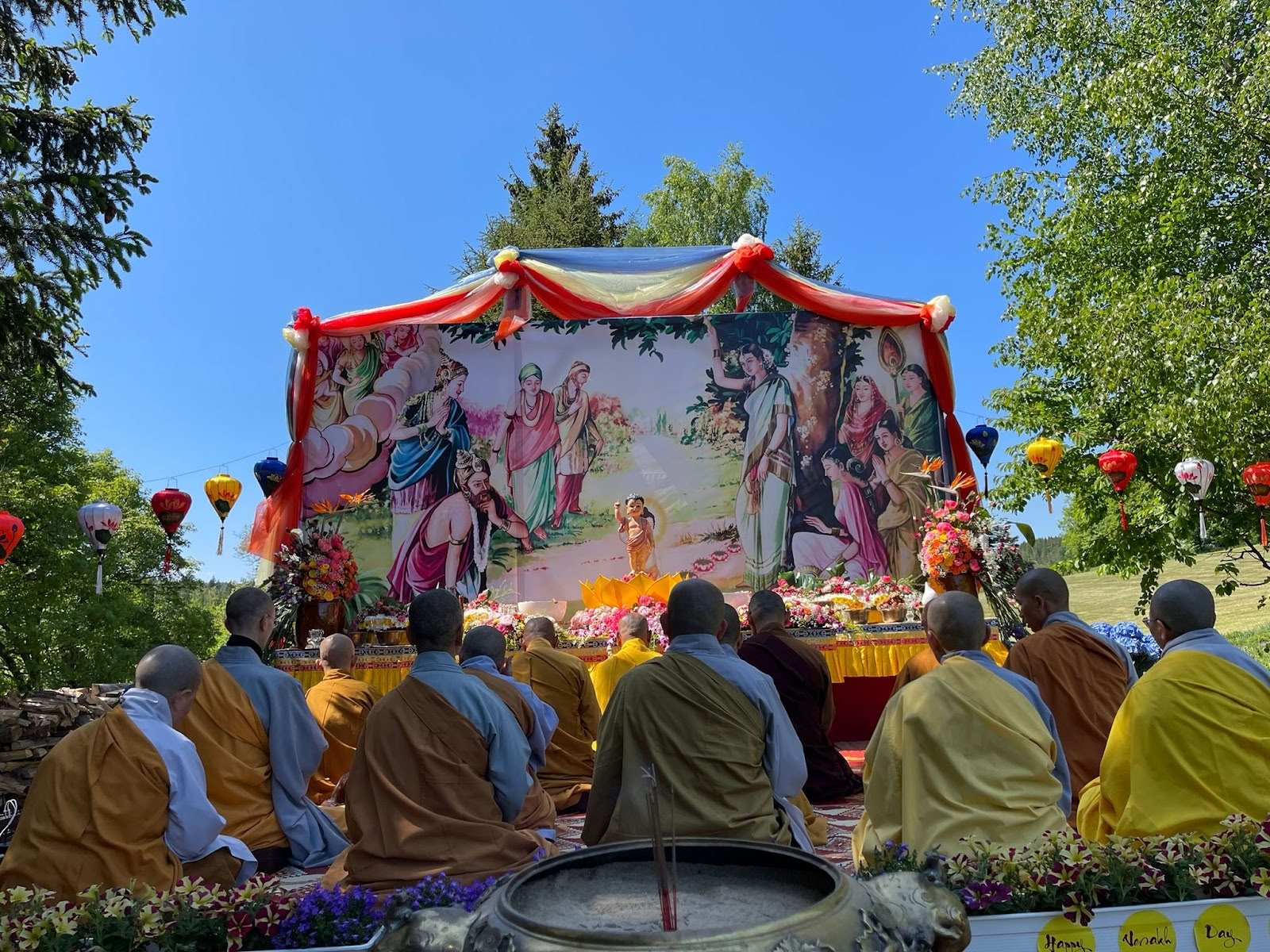 Monastero del ritiro buddhista Amitayus