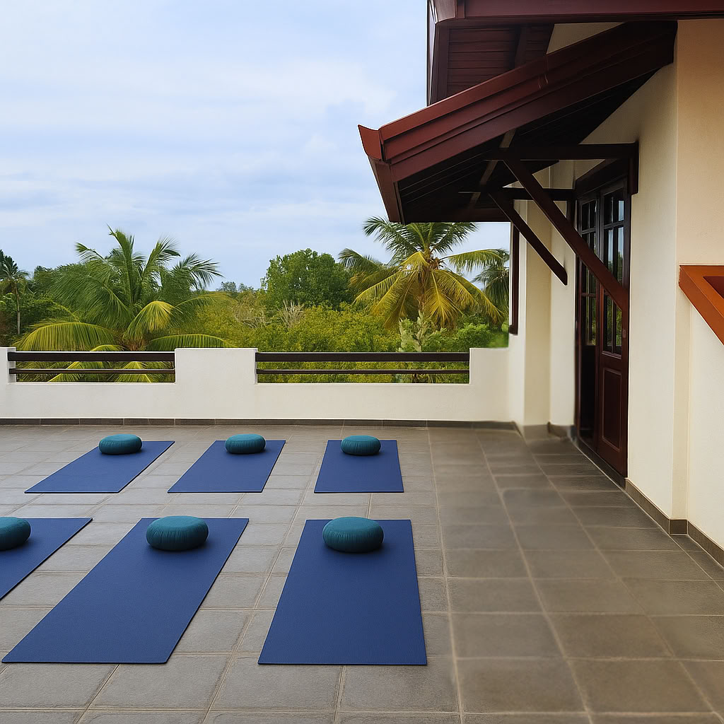 Casa Yoga Loto Blu
