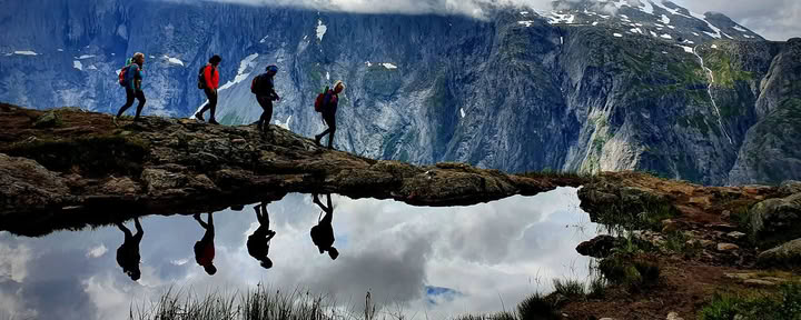 Yoga e trekking con Pille Mitt