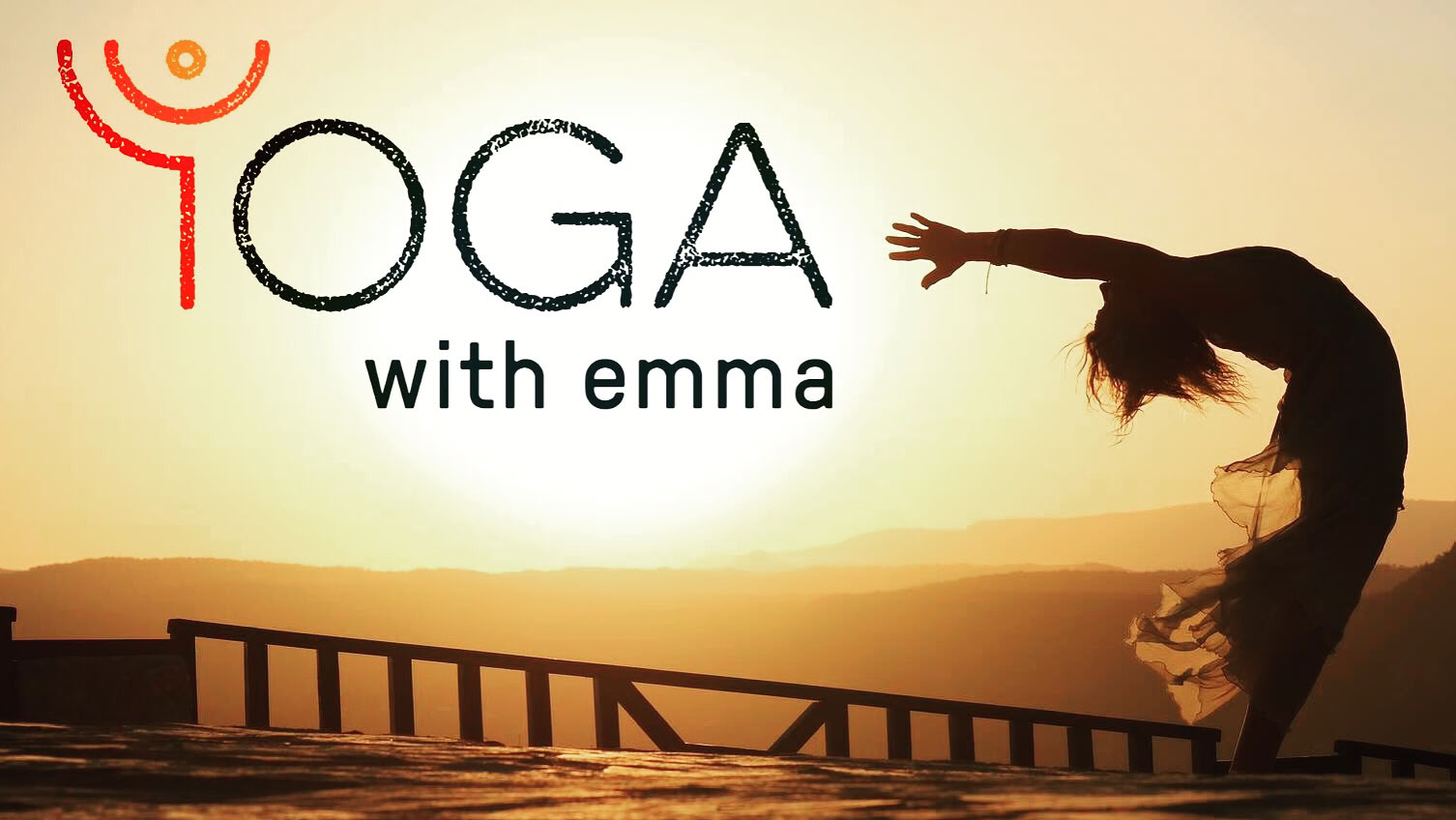 Yoga con Emma nella rimessa per legna
