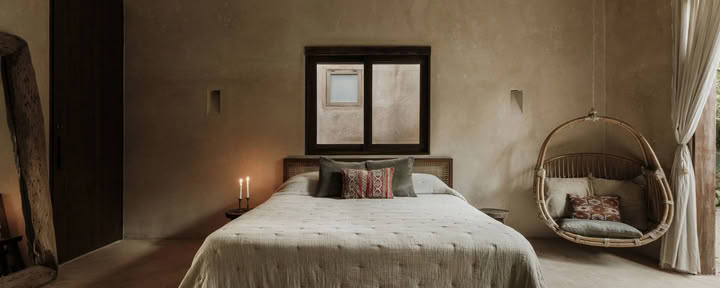 Camera da letto principale con giardino privato