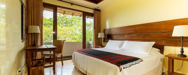 Camera con vista montagna e aria condizionata – letto king o due letti singoli
